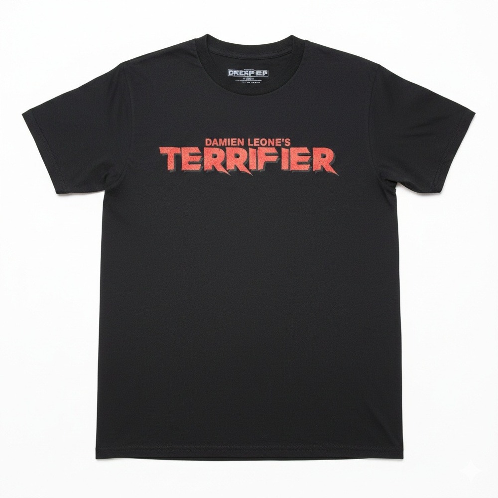 Damien Leone Terrifier‎ T Shirt Mens Size S Art The Clown Horror Movie Black Tee